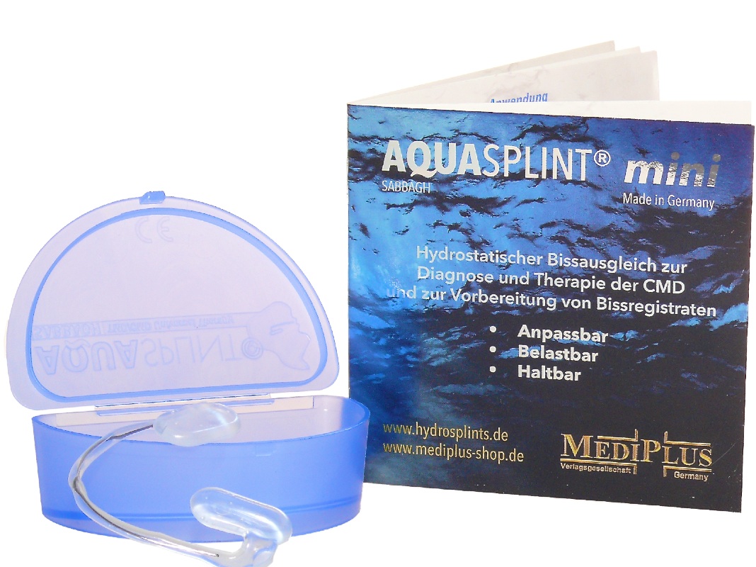 Шина окклюзионная стоматологическая AquaSplint®Mini (сам аппарат)
