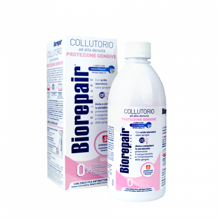 Ополаскиватель для полости рта и ухода за деснами "BIOREPAIR Delicate Gums" 500 мл