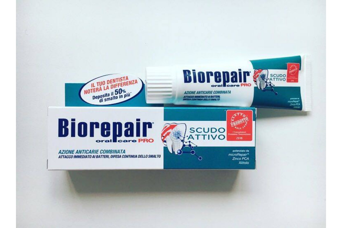 Зубная паста BIOREPAIR Pro Scudo Attivo  проактивная защита,  75 ml