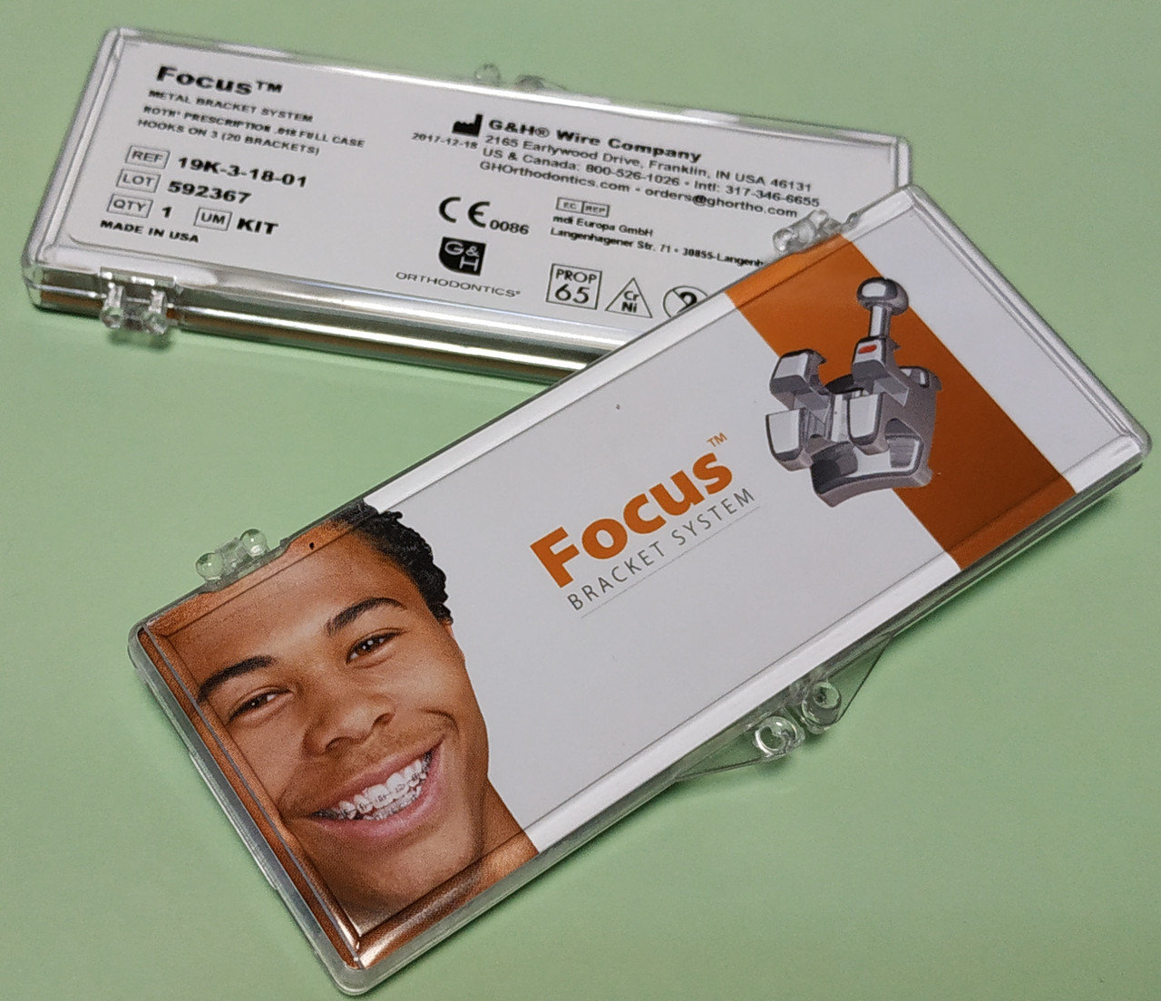 Брекеты Фокус .022" (FOCUS) Orthodontic Design and Production, Inc. (США)